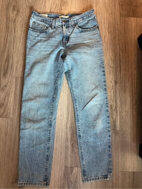 Levi's Premium Middy Straight Jeans - Light Wash - Size 27